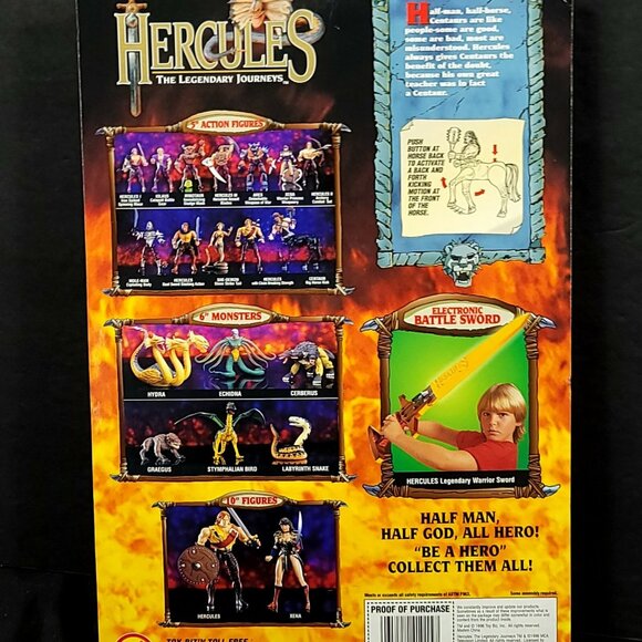 Hercules the Legendary Journeys Centaur Big Horse Kick 5" Figure 1997 ToyBiz - Picture 4 of 6